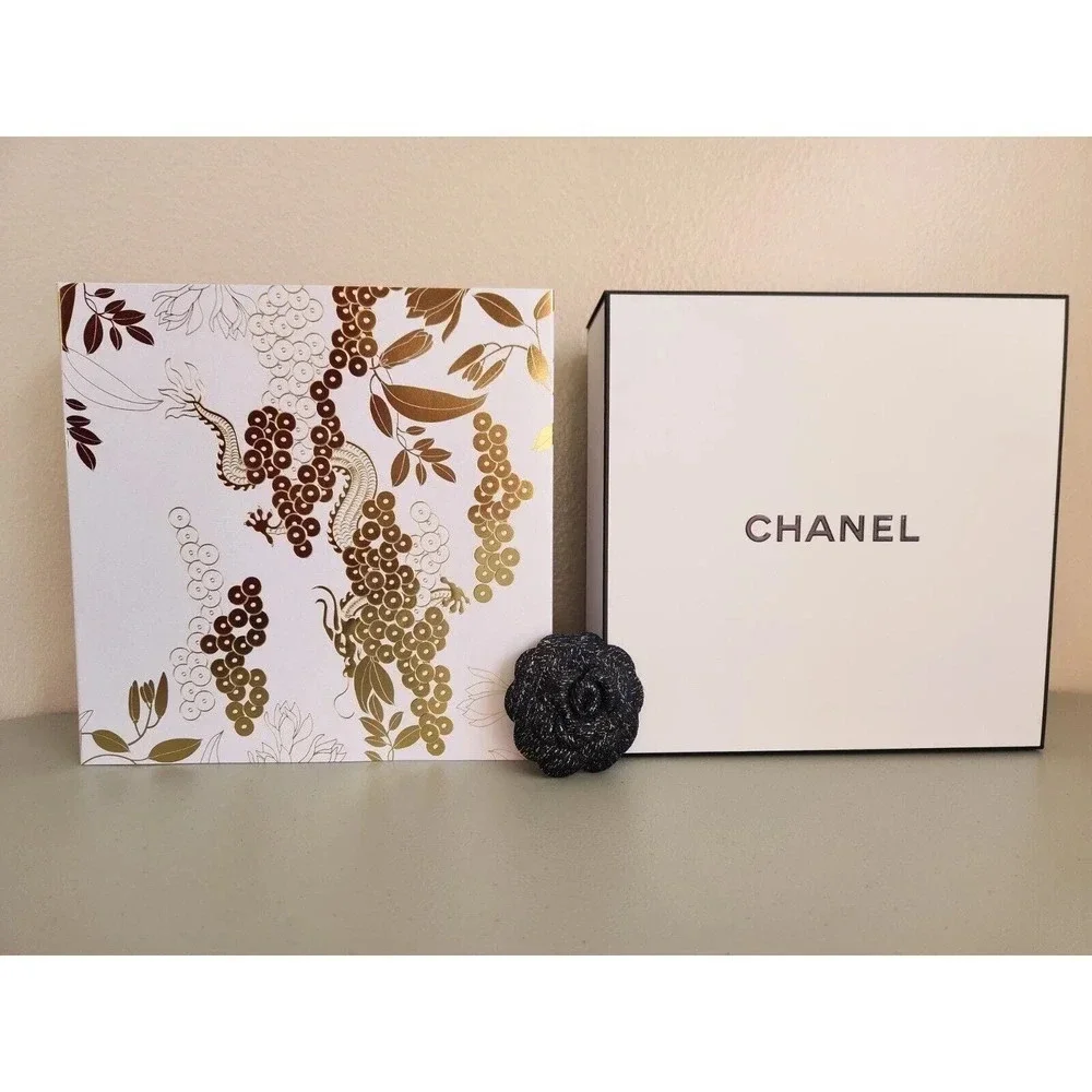 CHANEL Square Empty Gift Box Container 8.5